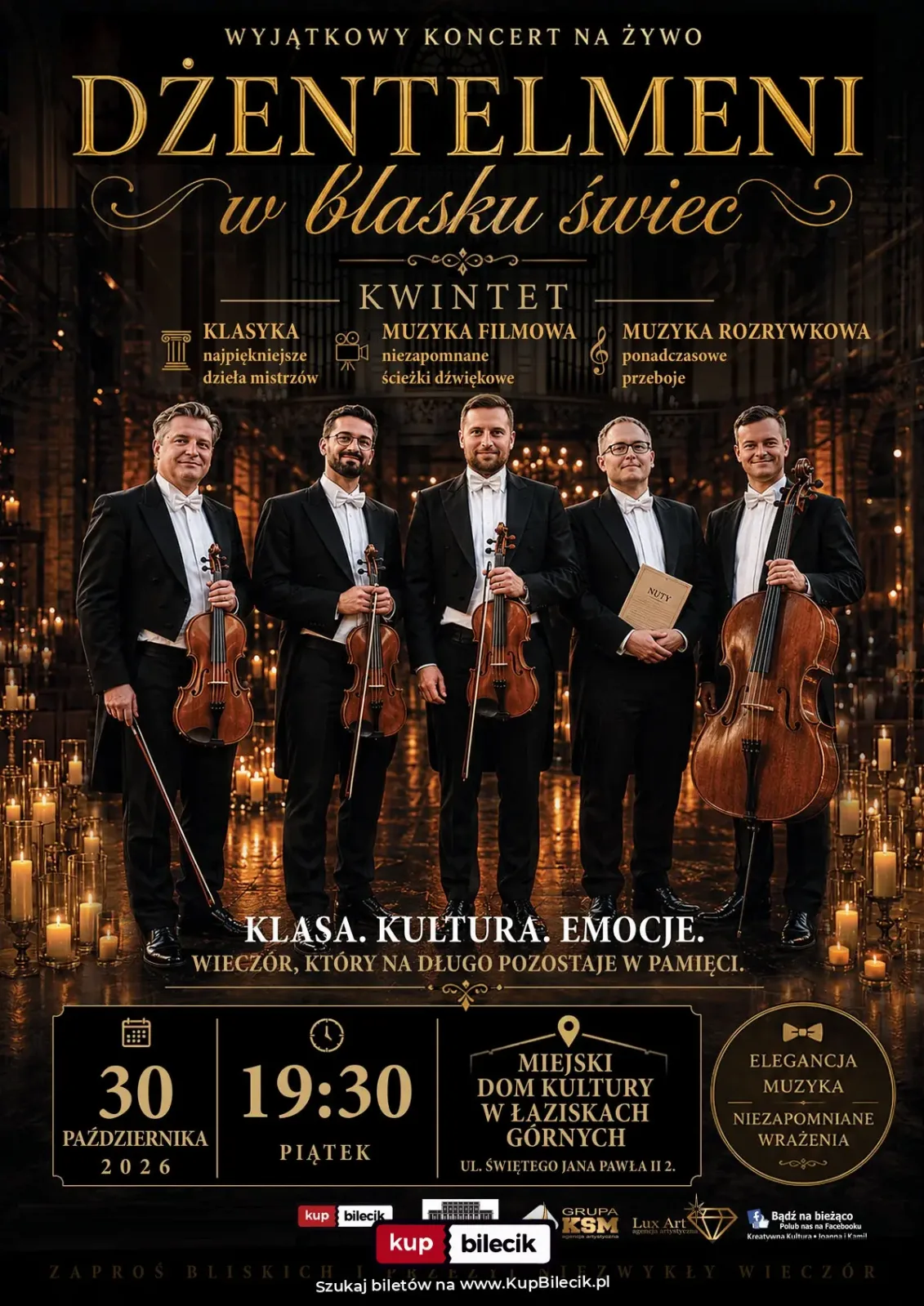 Dżentelmeni w blasku świec