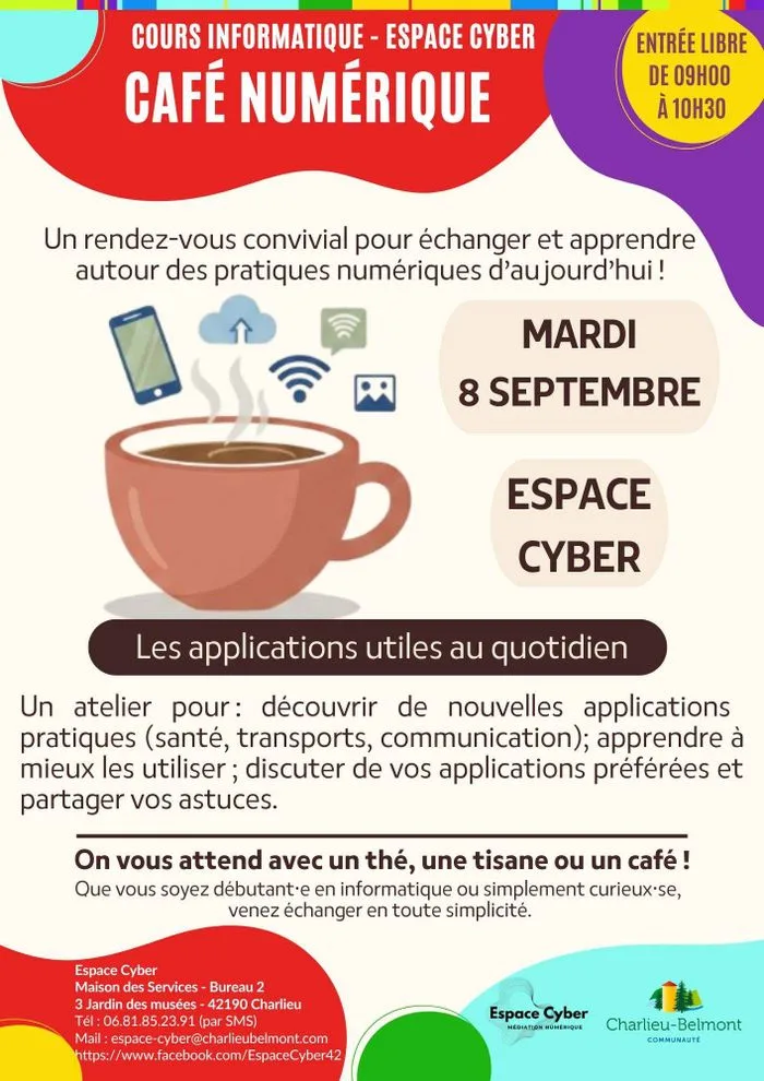 Café numérique : les applications utiles au quotidien