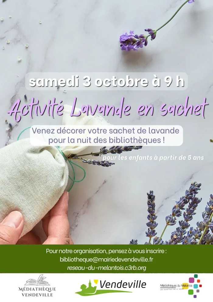 Activité lavande en sachet