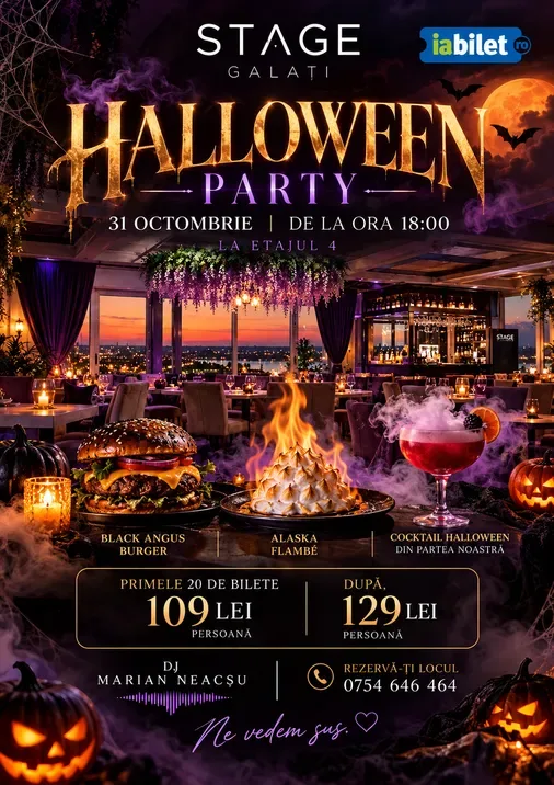 Galați: Halloween Party
