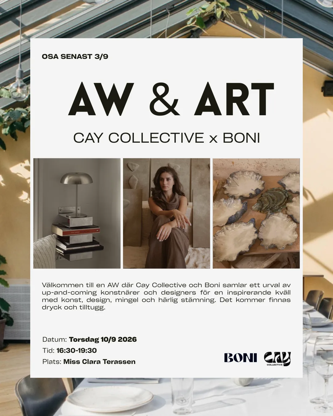 AW & Art - BONI x Cay Collective