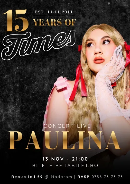 Brașov: Paulina - lansare de album