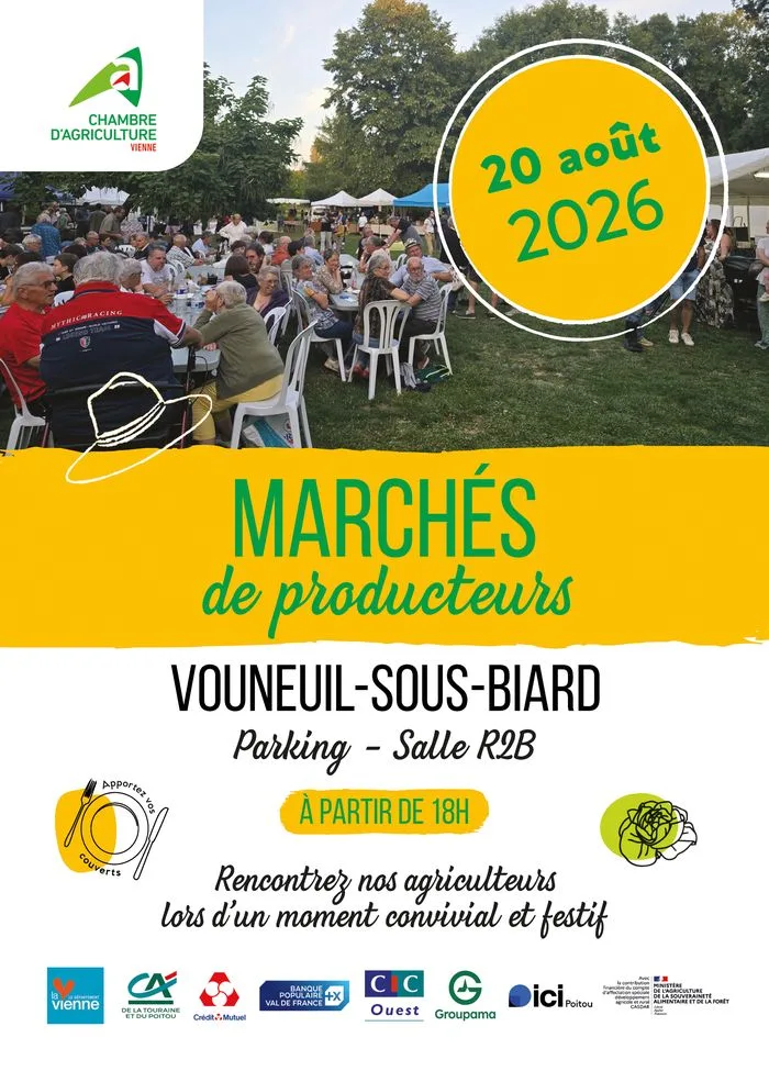 Marchés de producteurs - Vouneuil-sous-Biard