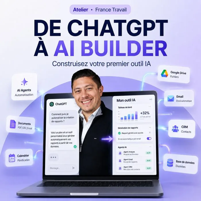 De ChatGPT à AI Builder : construisez votre premier outil IA pour votre métier