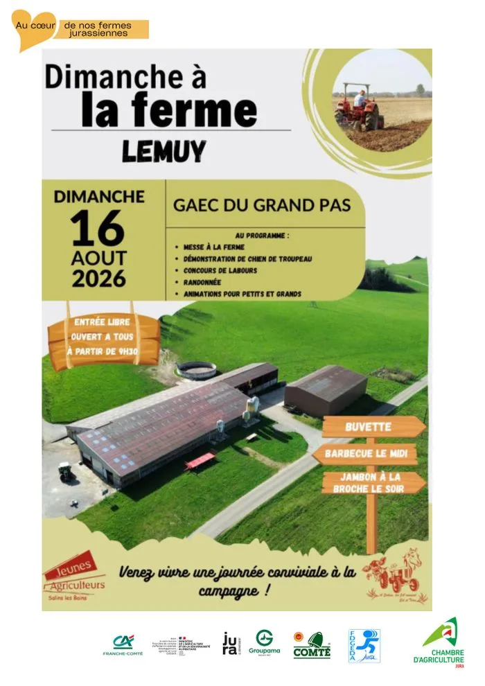 Au Coeur de nos Fermes Jurassiennes - GAEC DU GRAND PAS
