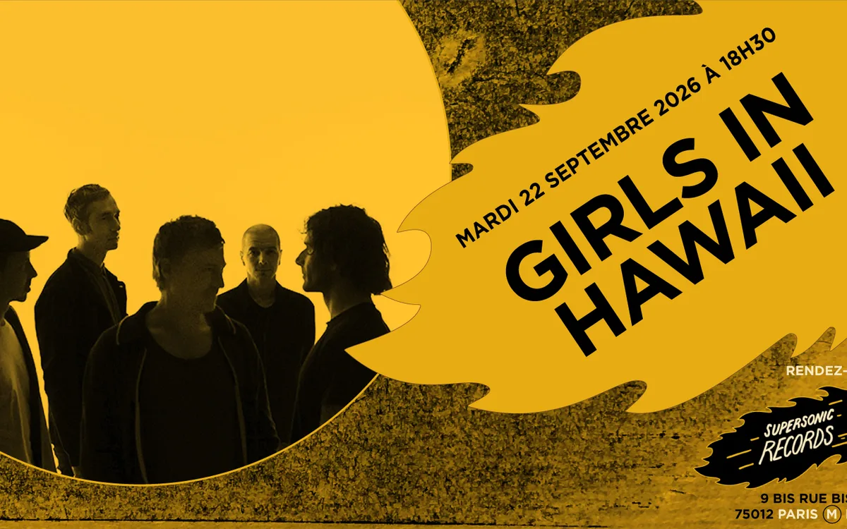 Girls In Hawaii Listening Party + Q&A (côté Records)