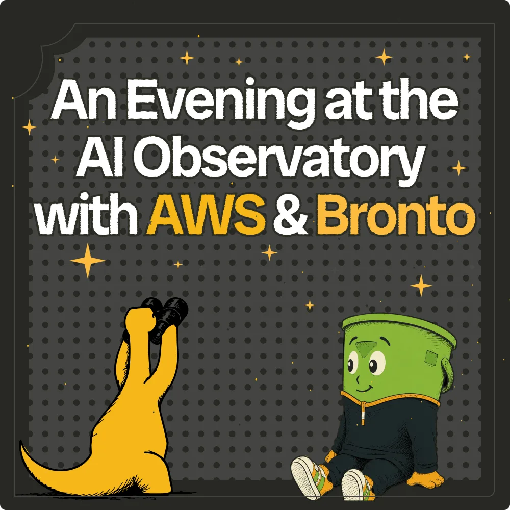 An Evening at the AI Observatory with AWS & Bronto