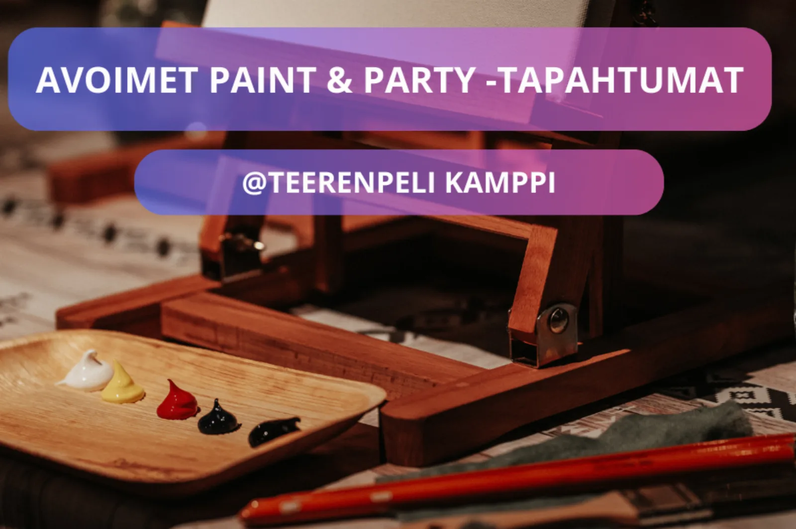 Paint & Party, Open Workshop