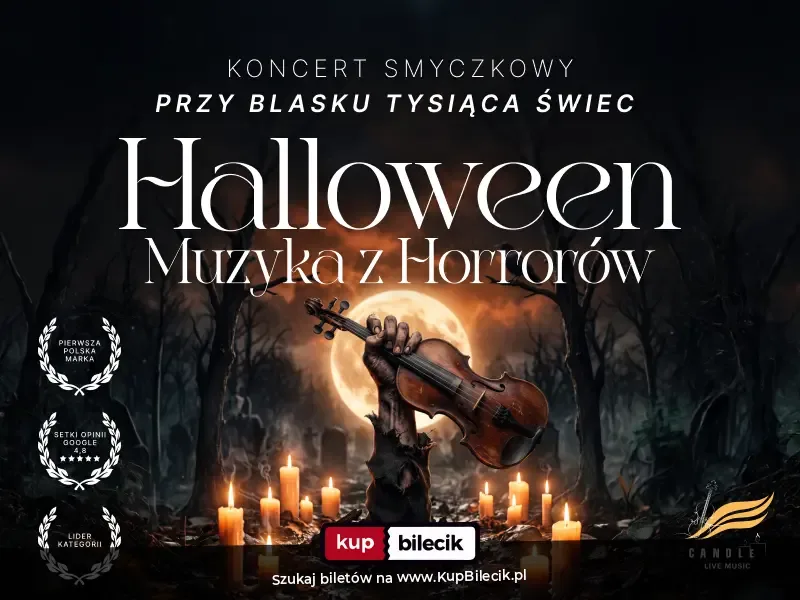 Koncert przy świecach: Halloween - Muzyka z Horrorów