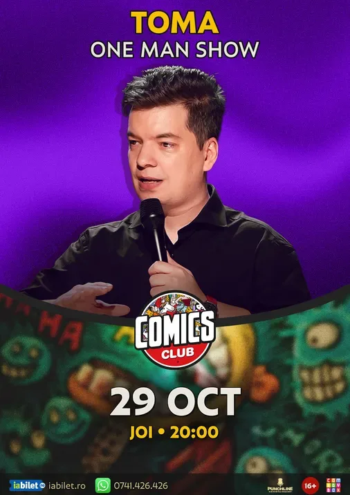 Toma One Man Show la ComicsClub!