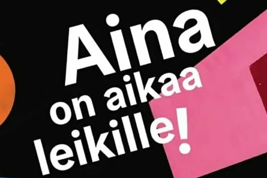 TÄNÄÄN LEIKITÄÄN! perhetalo Sahramissa