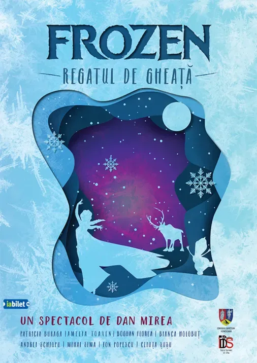Petroșani: Frozen – Regatul de gheață
