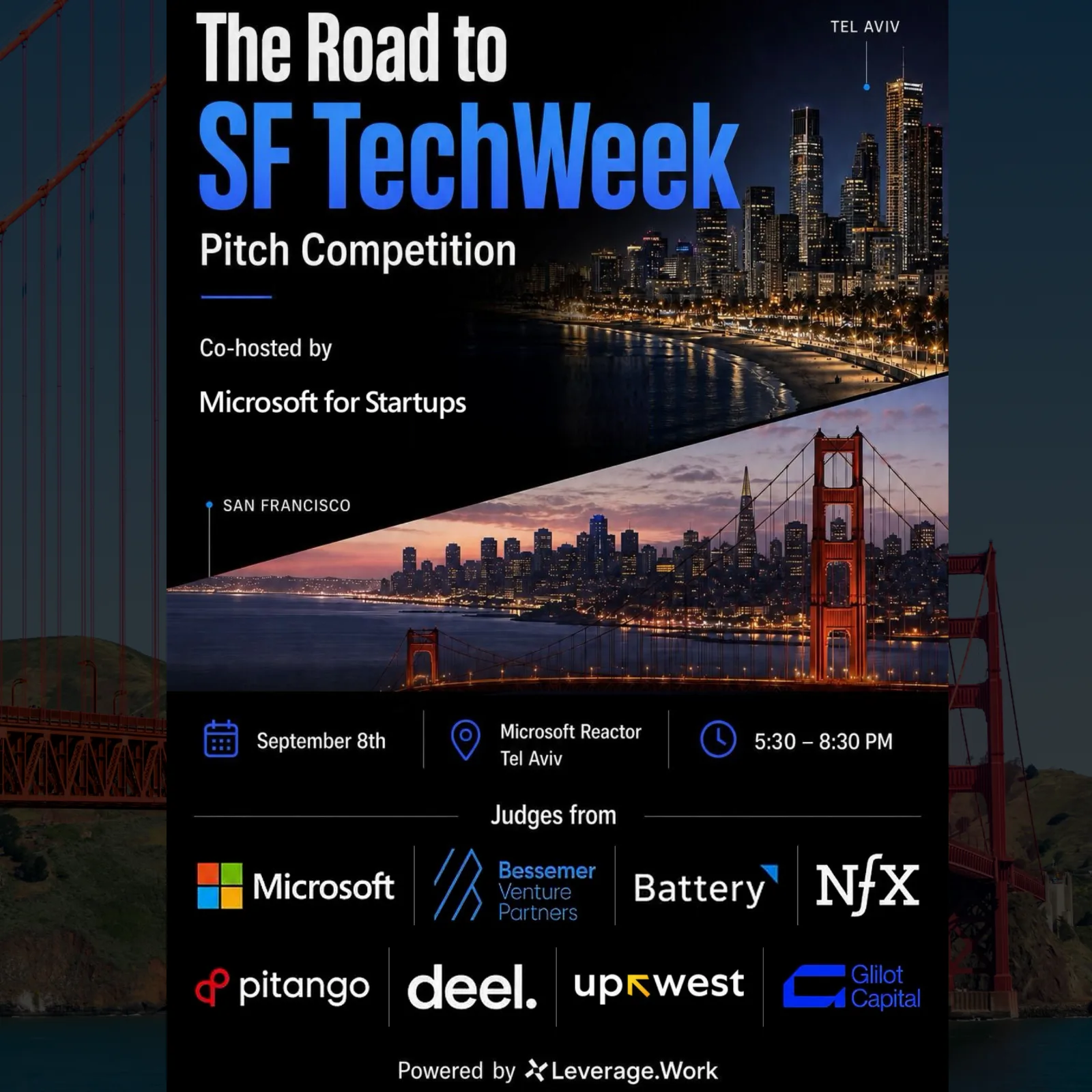 The Road to SF TechWeek - Pitch Competition