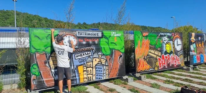 Exposition : fresques graff des écoles de Boulazac Isle Manoire