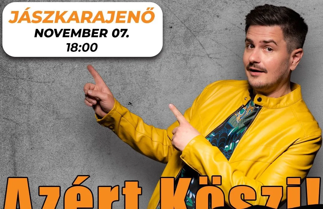 Azért Köszi - Szobácsi Gergő új önálló estje