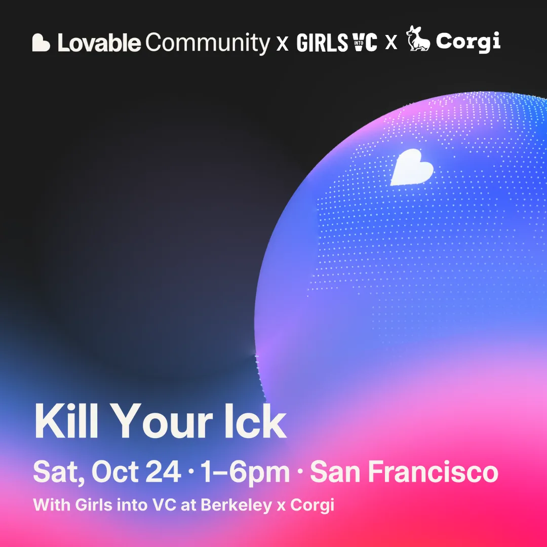 Lovable x Girls into VC Buildathon