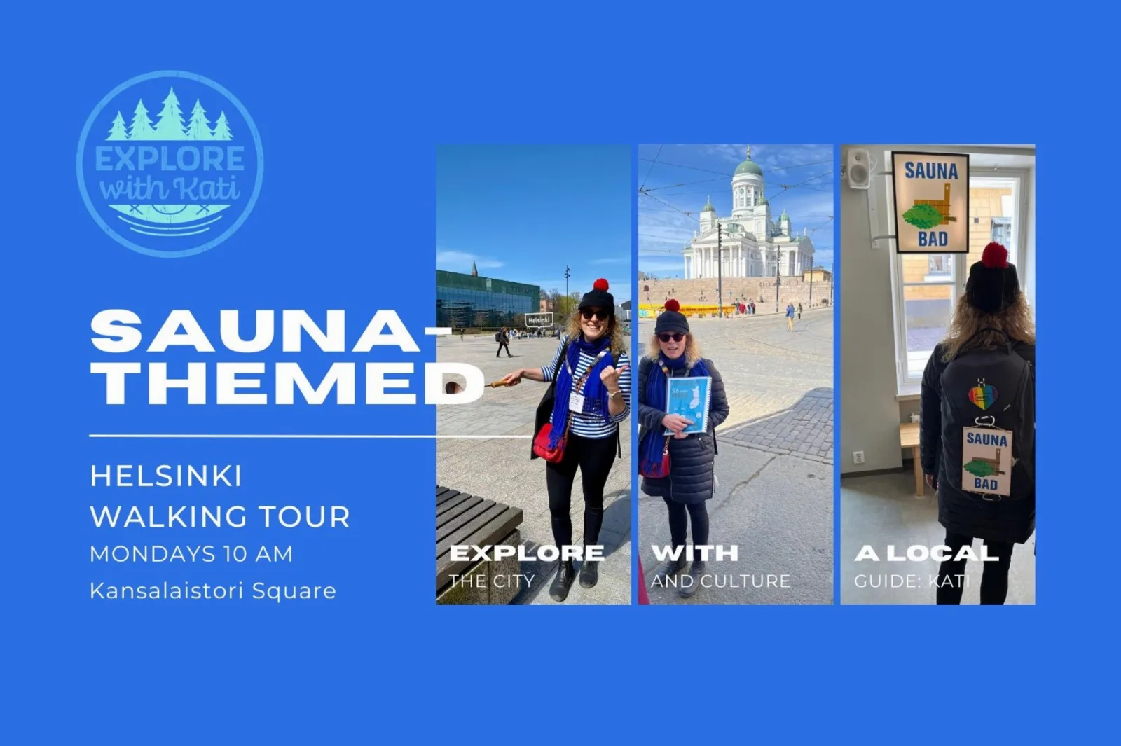 Sauna-Themed Guided Walking Tour in Helsinki