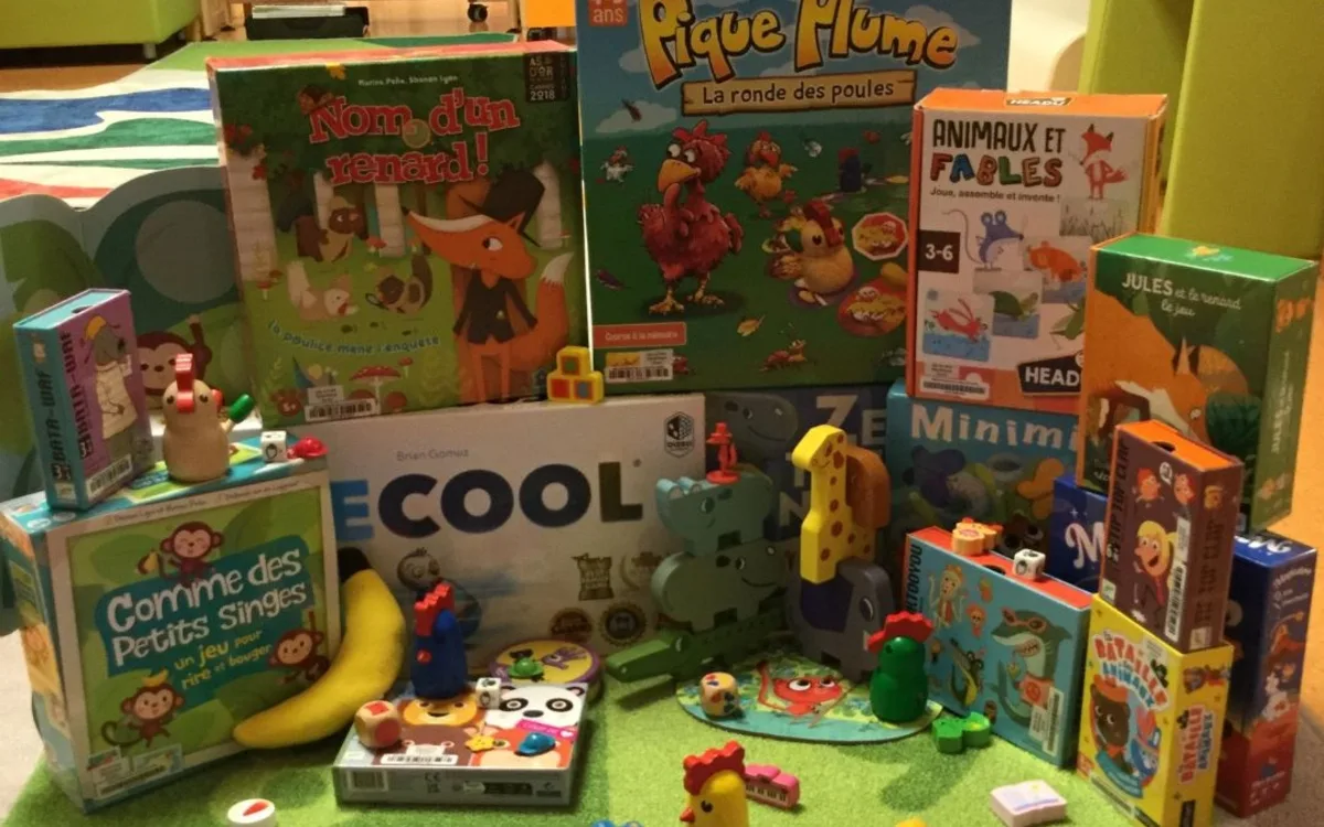 Après-midi jeux de société pour les enfants !