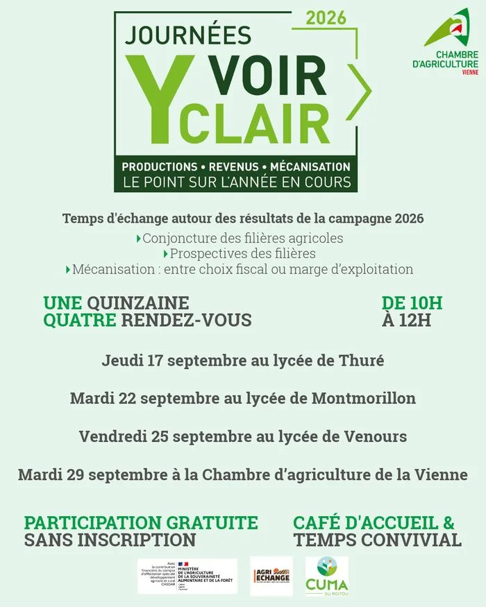 Journée Y voir clair 2026 - Venours