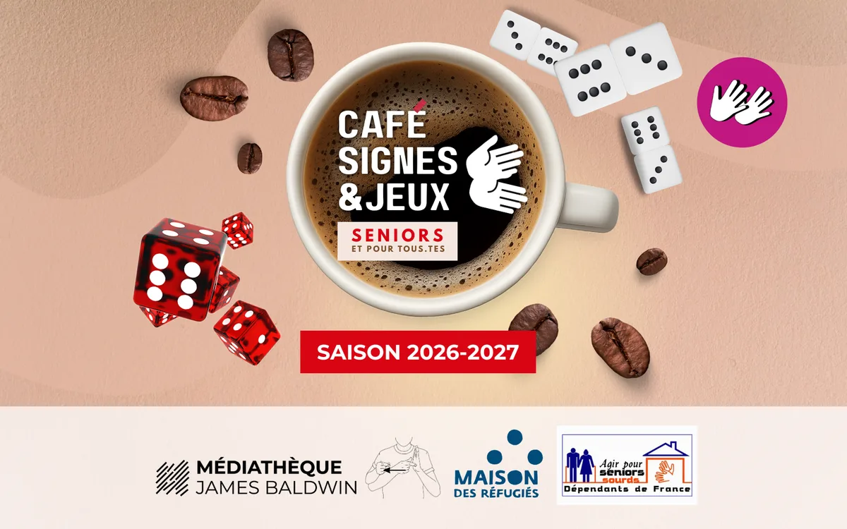 Café Signes & Jeux en LSF - Seniors et pour tous.tes