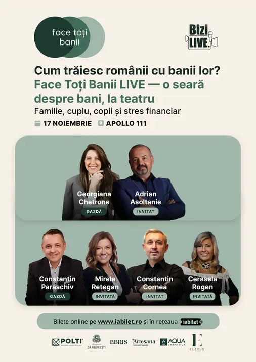 Face Toți Banii LIVE — Cum trăiesc românii cu banii lor?