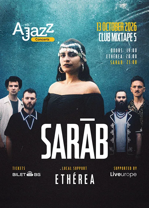 SARAB (FR) LIVE IN SOFIA + ETHEREA / Club Mixtape 5 / 13.10