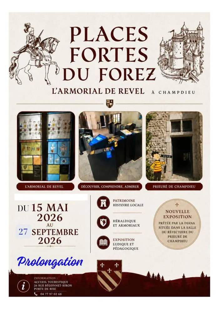 Expo «  Armorial de Revel / Places fortes foréziennes «