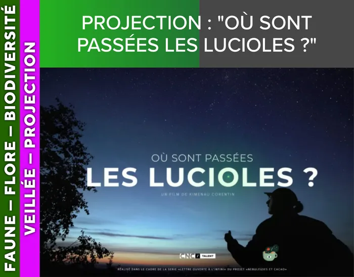 ALPES AZUR MERCANTOUR - Projection : "Où sont passées les lucioles ?"