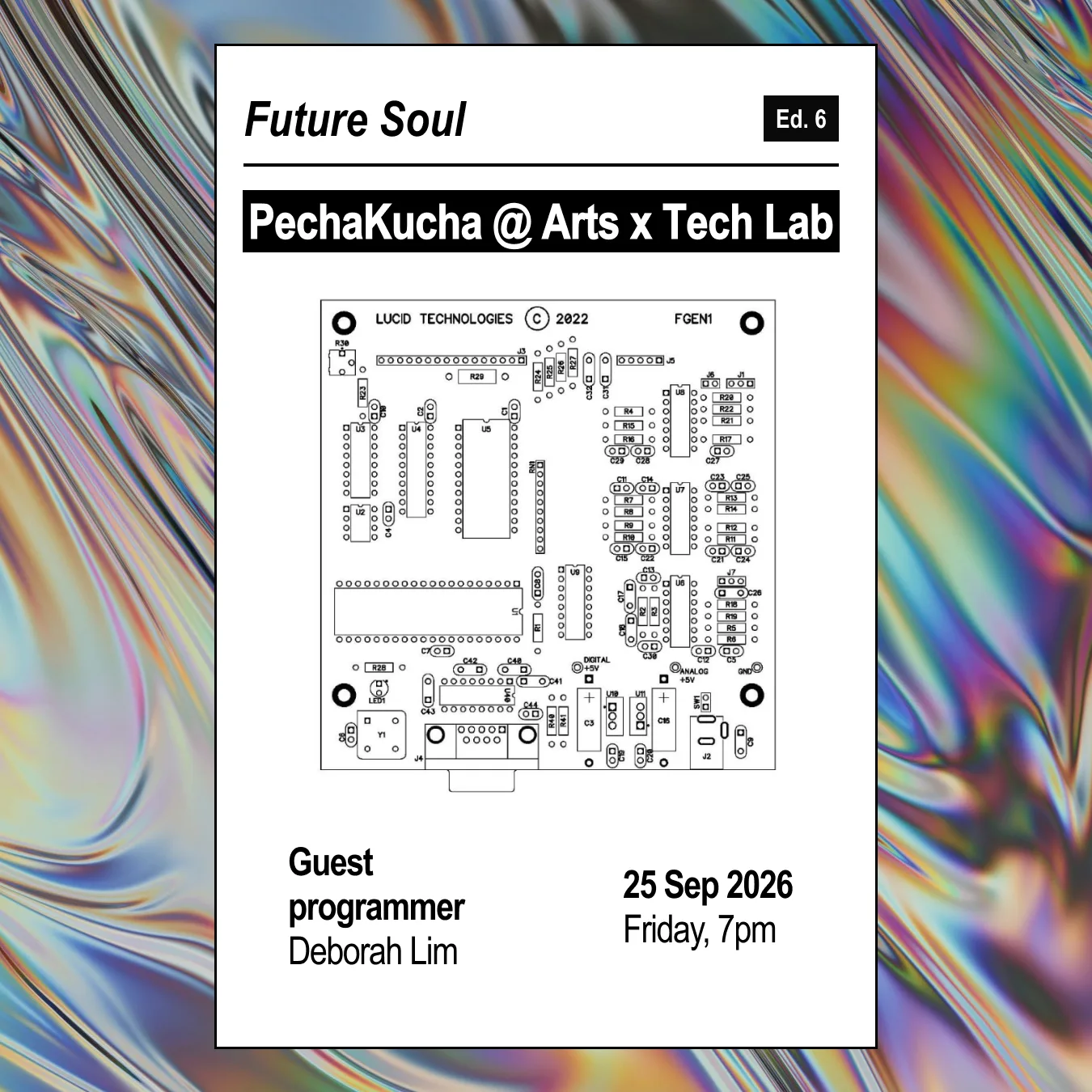 PechaKucha @ Arts x Tech Lab - Future Soul