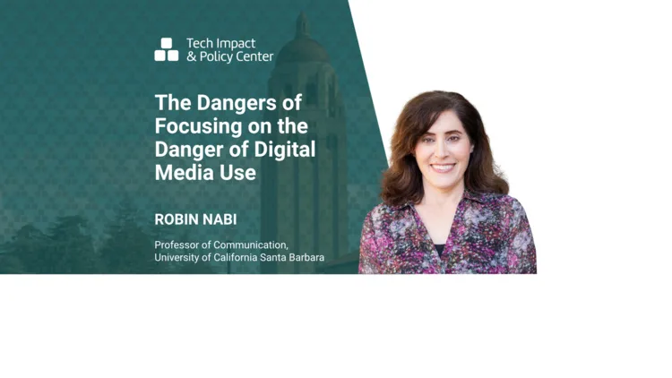 The Dangers of Focusing on the Danger of Digital Media Use