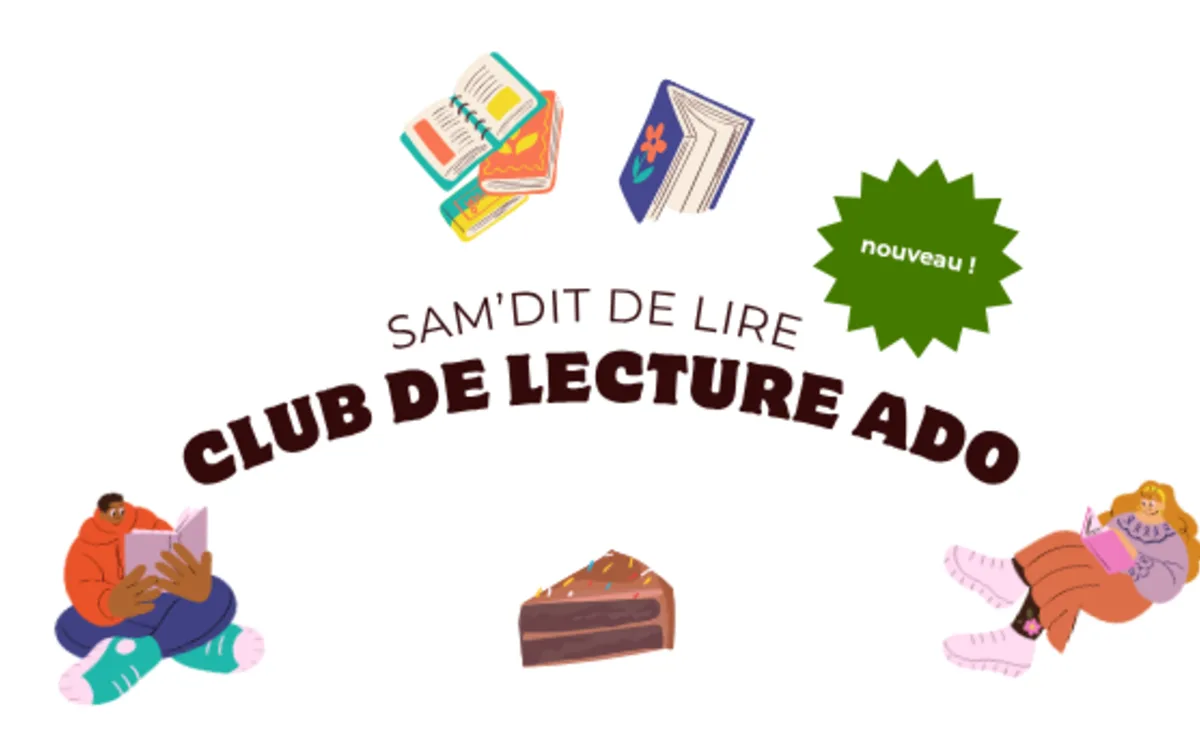 Sam'dit de lire : le club de lecture pour les ados