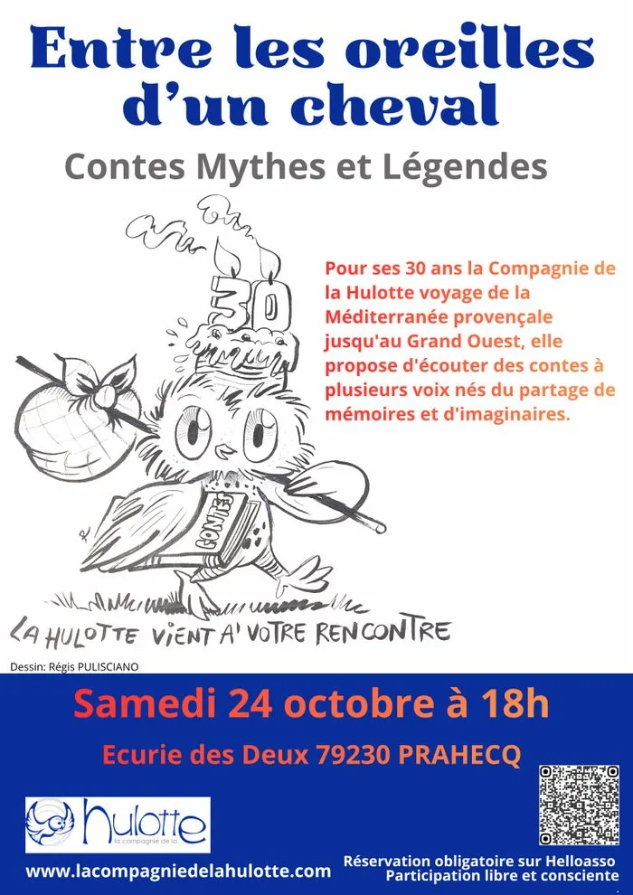 La Caravane des Contes de la Hulotte. Entre les Oreilles d'un Cheval