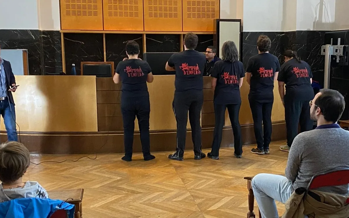 Cabaret d'improvisation à la MVAC