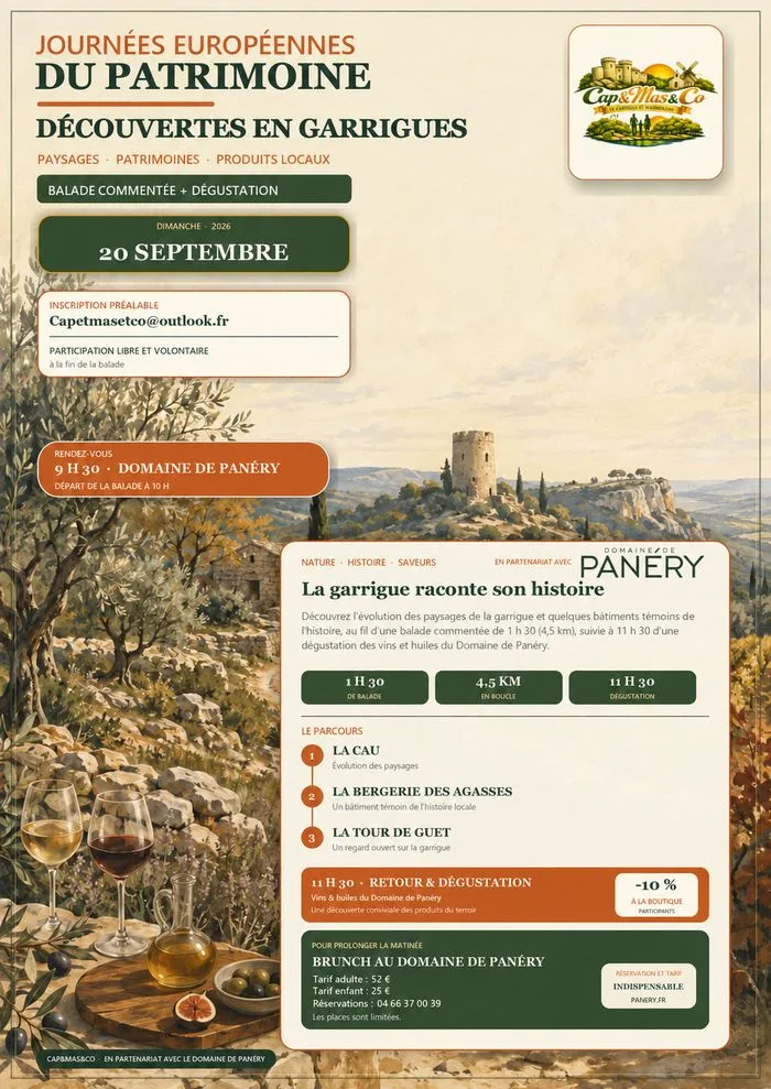Ballade découverte dans les garrigues